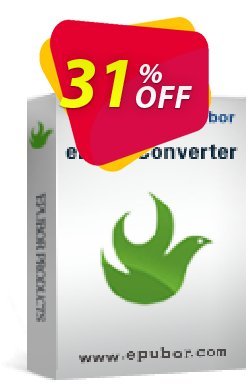 31% OFF Epubor eBook Converter for Mac Coupon code