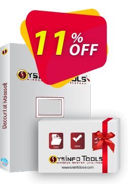 11% OFF SysInfo EMLX Converter for Windows - Single User License  Coupon code