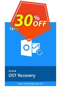 30% OFF SysTools OST Recovery Coupon code