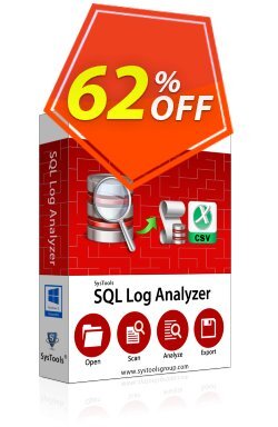 62% OFF SysTools SQL Log Analyzer Coupon code