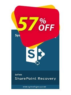 57% OFF SysTools Sharepoint Recovery - Business Coupon code