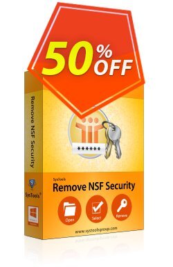 50% OFF SysTools Securase - Business  Coupon code