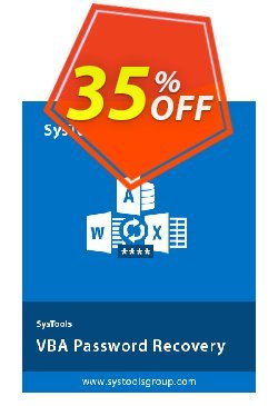 35% OFF SysTools VBA Password Recovery Coupon code