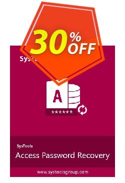 30% OFF SysTools Access Password Recovery - Enterprise Coupon code