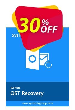 30% OFF SysTools OST Recovery - Corporate License  Coupon code