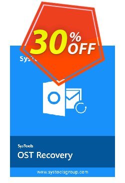 SysTools OST Recovery - Corporate License Coupon discount Celebrate this spring season with SysTools and grab the best offers. Get 25% Off on all Software -