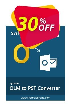 30% OFF SysTools Outlook Mac Exporter Coupon code