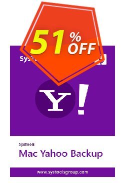 51% OFF SysTools Mac Yahoo Backup Coupon code