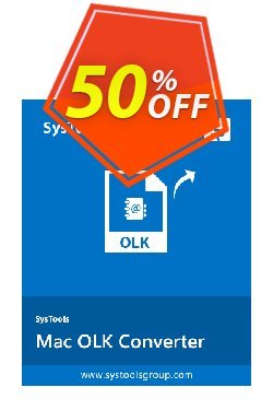 SysTools Mac OLK Converter Coupon, discount SysTools Summer Sale. Promotion: wondrous offer code of SysTools Mac OLK Converter 2022
