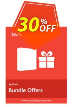 30% OFF Bundle Offer - SysTools PST Password Remover + Outlook Recovery Coupon code