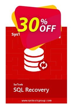 SysTools SQL Recovery - Technician License  Coupon discount SysTools coupon 36906 - 