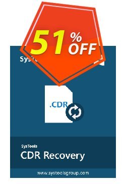 51% OFF SysTools CDR Recovery Coupon code