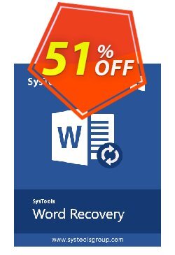 51% OFF SysTools Word Recovery Coupon code