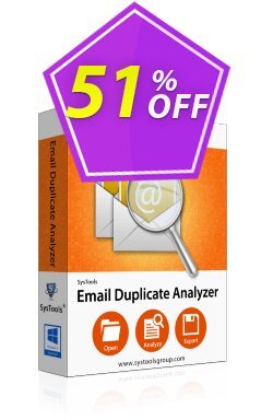 SysTools Email Duplicate Analyzer Coupon discount SysTools Summer Sale - formidable promo code of SysTools Email Duplicate Analyzer 2024