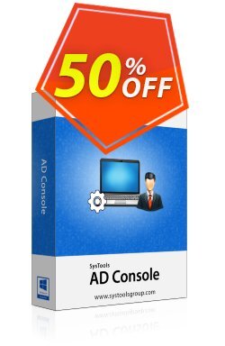 50% OFF SysTools AD Console - Site License  Coupon code