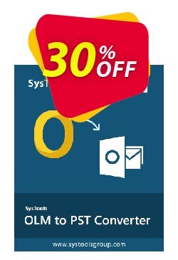 30% OFF SysTools Outlook Mac Exporter - Enterprise License  Coupon code