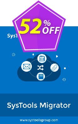 52% OFF SysTools Migrator - G Suite to G Suite Migration  Coupon code