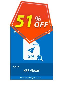 51% OFF SysTools XPS Viewer Pro Coupon code