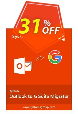 SysTools Outlook to G Suite Migrator Coupon discount SysTools Summer Sale - awful discount code of SysTools Outlook to G Suite 2024