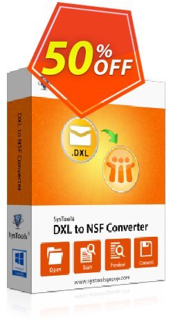 SysTools DXL to NSF Converter Coupon discount SysTools Summer Sale - best promo code of SysTools DXL to NSF Converter 2024