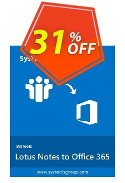 SysTools Lotus Notes to Office 365 Migration Coupon discount SysTools Summer Sale - awesome offer code of SysTools Lotus Notes to Office 365 2024