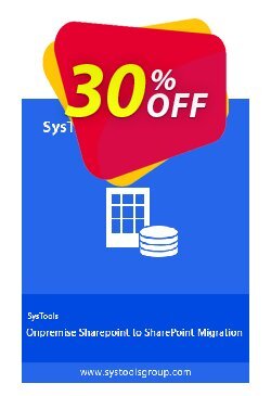 30% OFF SysTools SharePoint Migration Tool Coupon code