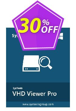 30% OFF SysTools VHD Viewer Pro Coupon code