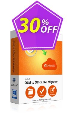 30% OFF SysTools OLM to Office 365 Coupon code