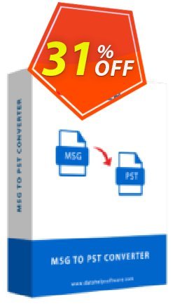 31% OFF DataHelp MSG to PST Wizard Coupon code