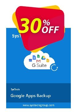 SysTools Google Apps Backup - 50 Users License Coupon discount SysTools coupon 36906 - 