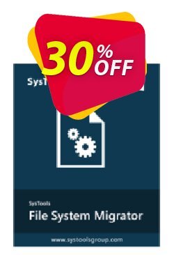 30% OFF SysTools File System Migrator Coupon code