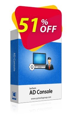 51% OFF SysTools AD Console Coupon code