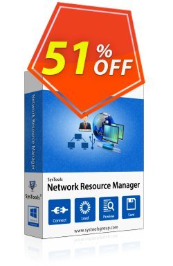 51% OFF SysTools Network Resource Manager Coupon code