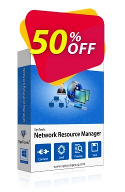 50% OFF SysTools Network Resource Manager - Business  Coupon code