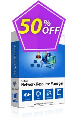 50% OFF SysTools Network Resource Manager - Enterprise  Coupon code