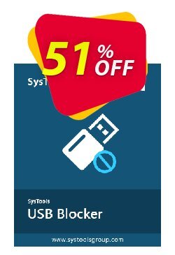 SysTools USB Blocker Coupon discount 50% OFF SysTools USB Blocker, verified - Awful sales code of SysTools USB Blocker, tested & approved