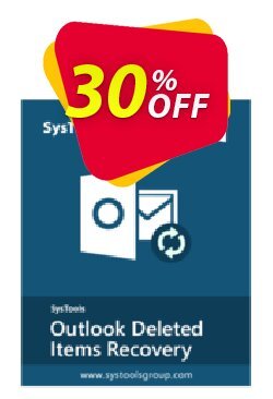 30% OFF SysTools Outlook Deleted Items Recovery Coupon code