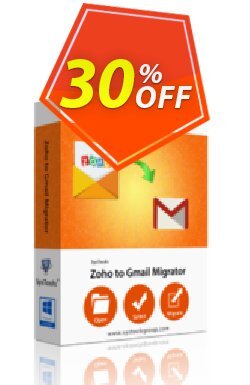 30% OFF SysTools Zoho Backup + Outlook to G Suite Coupon code