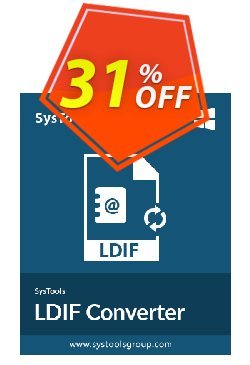 SysTools LDIF Converter Coupon discount 30% OFF SysTools LDIF Converter, verified - Awful sales code of SysTools LDIF Converter, tested & approved