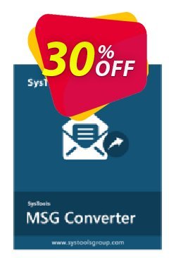 30% OFF SysTools MAC MSG Converter Coupon code