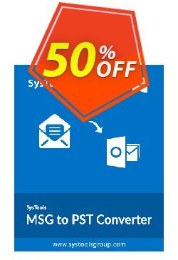 SysTools MSG to PST Converter - Business  Coupon discount SysTools coupon 36906 - 