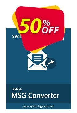 SysTools MSG to EML Converter - Enterprise License  Coupon discount SysTools coupon 36906 - 