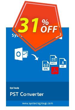 31% OFF SysTools Outlook Conversion Coupon code