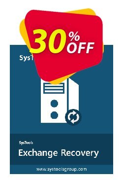 30% OFF SysTools Exchange Recovery Coupon code