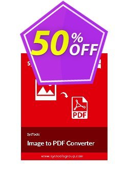 50% OFF SysTools Image to PDF Converter - Enterprise  Coupon code