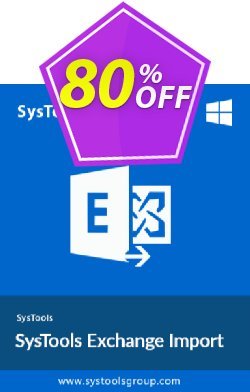 80% OFF SysTools Exchange Import Coupon code