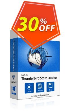 30% OFF SysTools Thunderbird Store Locator - Business  Coupon code