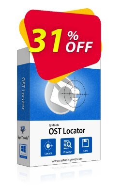 31% OFF SysTools OST File Locator Coupon code