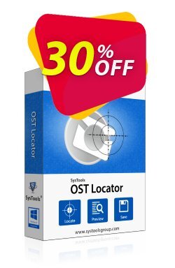 30% OFF SysTools OST File Locator - Enterprise License  Coupon code