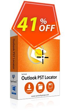 41% OFF SysTools Outlook PST Locator Coupon code